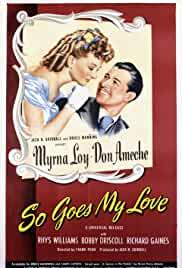 So Goes My Love