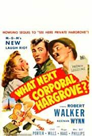 What Next, Corporal Hargrove?